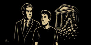 Zwischen Anwalt und Gericht: der Moment, in dem Hoffnung kippt.