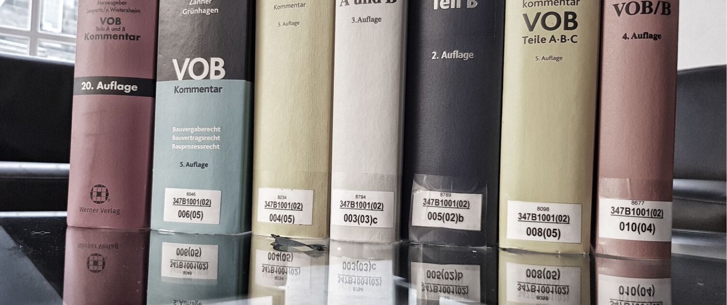 VOB/B - ein Klausurwerk, zu dem zahlreiche Kommentare erschienen sind. Sind diese bald Makulatur?